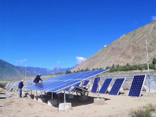 西藏郎县70Kw光伏发电项目